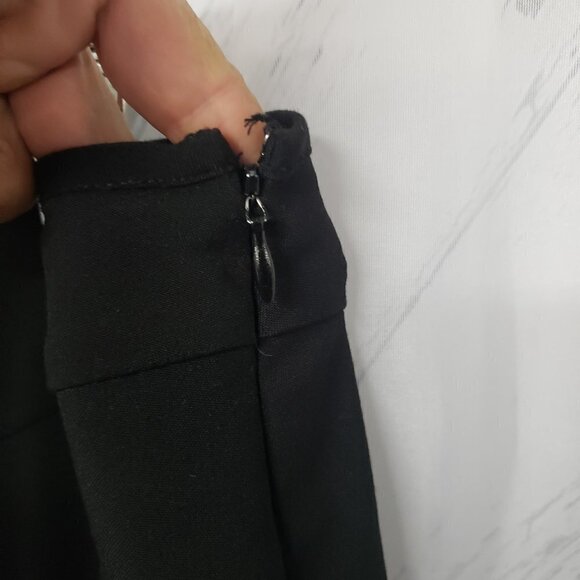 Black Embroidered Boho Skirt A-Line Retro Hippie Festival 14 - Picture 4 of 10